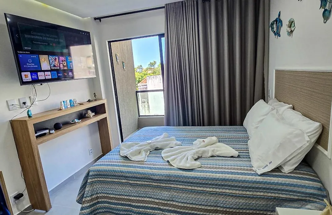 VDP204 - Flat 100m da praia - piscina e sauna tecnológico By Oasis Ferias-1